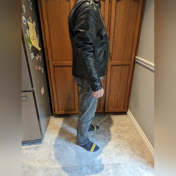 COPY - Bikers Leather Jacket - Picture 3 of 7